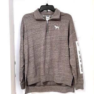 PINK Quarter Zip - Size S